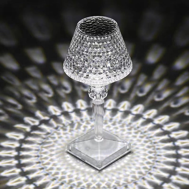 Liesbeth Crystal Lamp – Luxury Table Lamp with USB Charging Function Kalsten