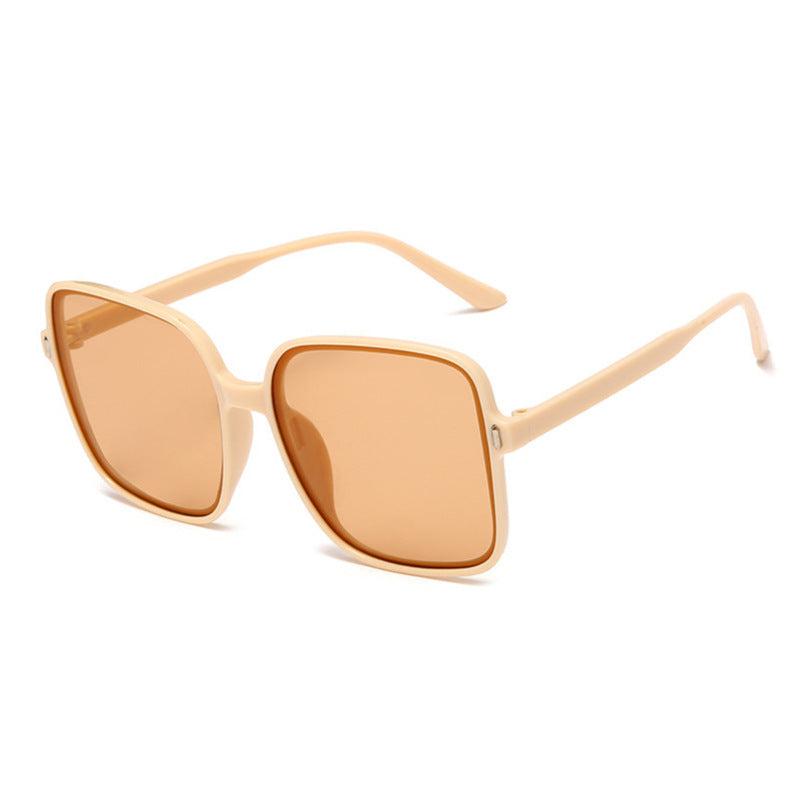 Women's large square sunglasses with bold pattern Kalsten