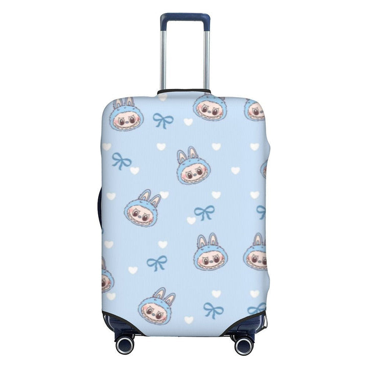 Unisex stretch suitcase cover with elastic fabric, zipper opening and cute pattern Kalsten