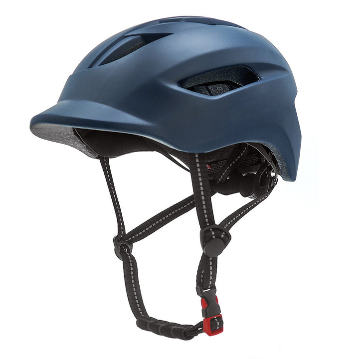 urban commuter cycling helmet with adjustable retention and integrated visor Kalsten
