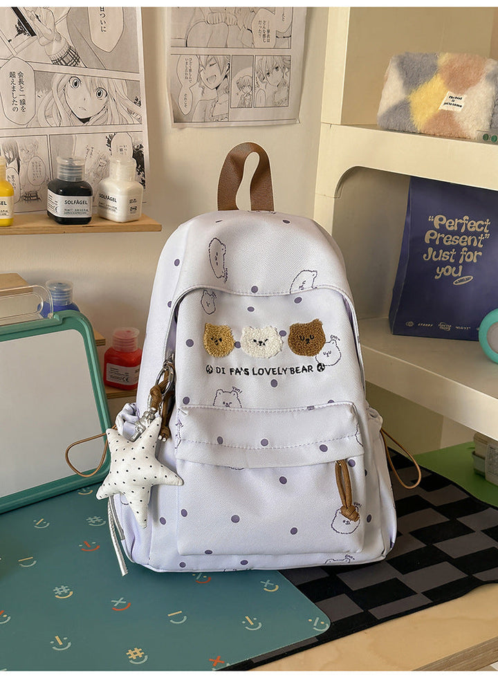 Cute Cartoon-Themed School Backpack