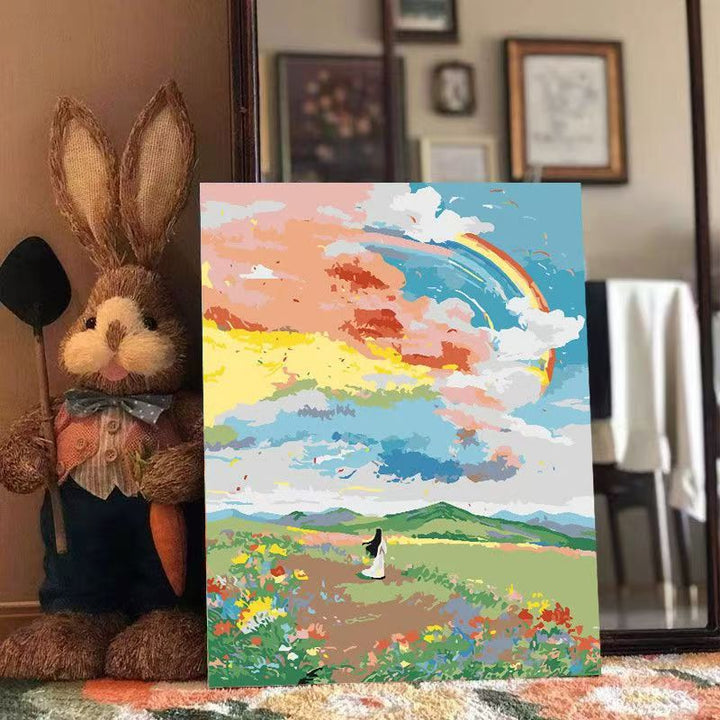Artistic Heart-Themed Canvas Artwork Kalsten