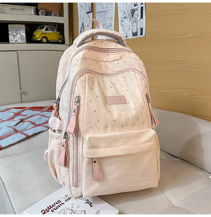 Multi-Compartment Casual School Backpack