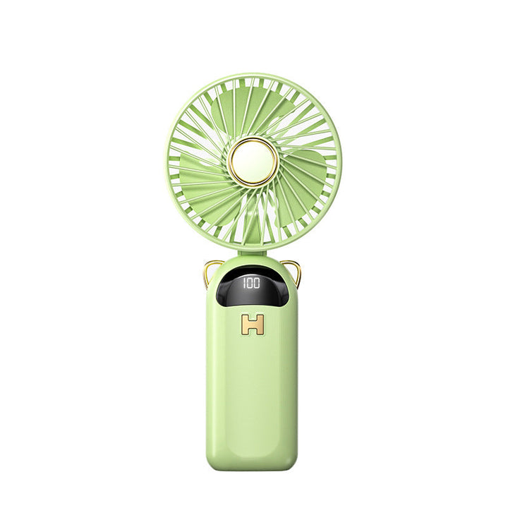 Women’s Portable Handheld Fan with LED Display Kalsten
