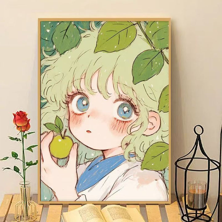 Whimsical Anime Art Print Kalsten