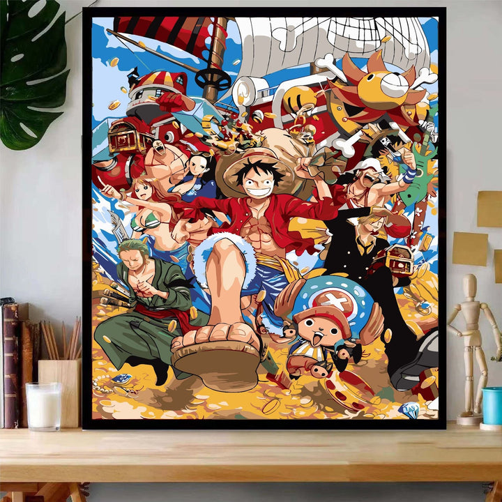 Anime-Inspired Character Art Print Kalsten