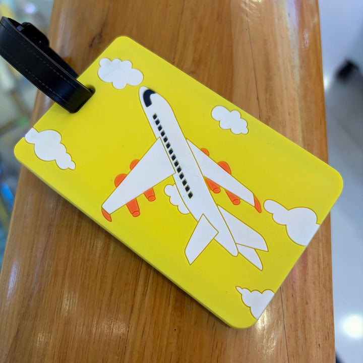 Airplane-Themed Luggage Tag Kalsten