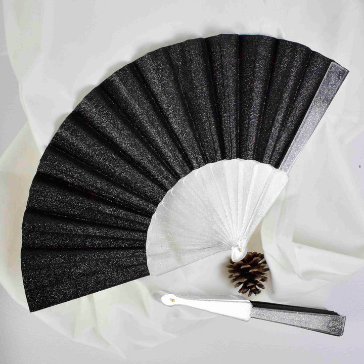 Women elegant glitter fan Kalsten
