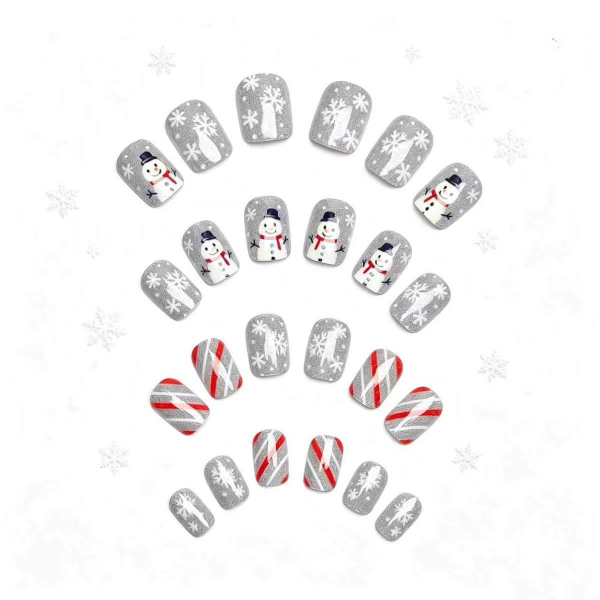 Festive Seasonal Nail Art Acalora
