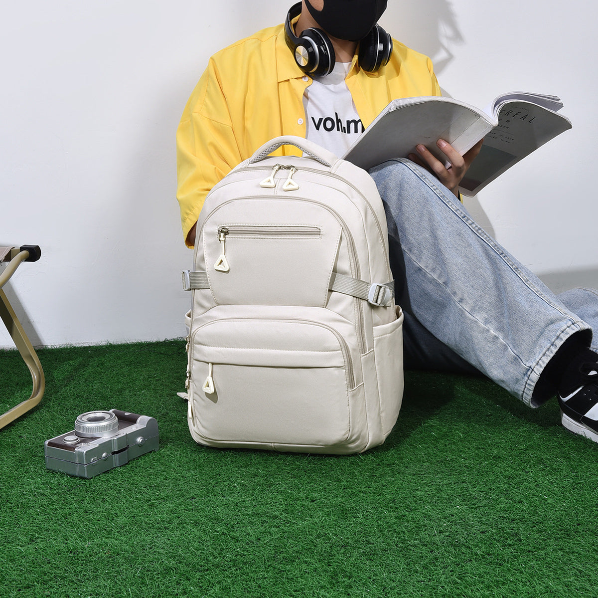 Multi-Compartment Daily Use Backpack Acalora