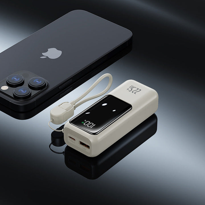 Portable power bank with digital energy display and fast charging function Kalsten