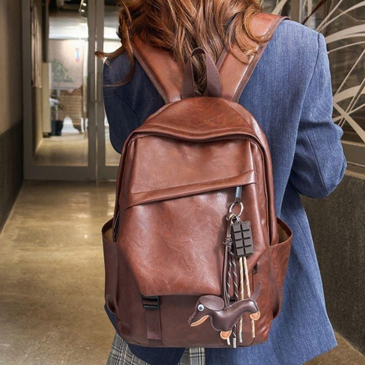 Eco-Friendly Leather Backpack Kalsten