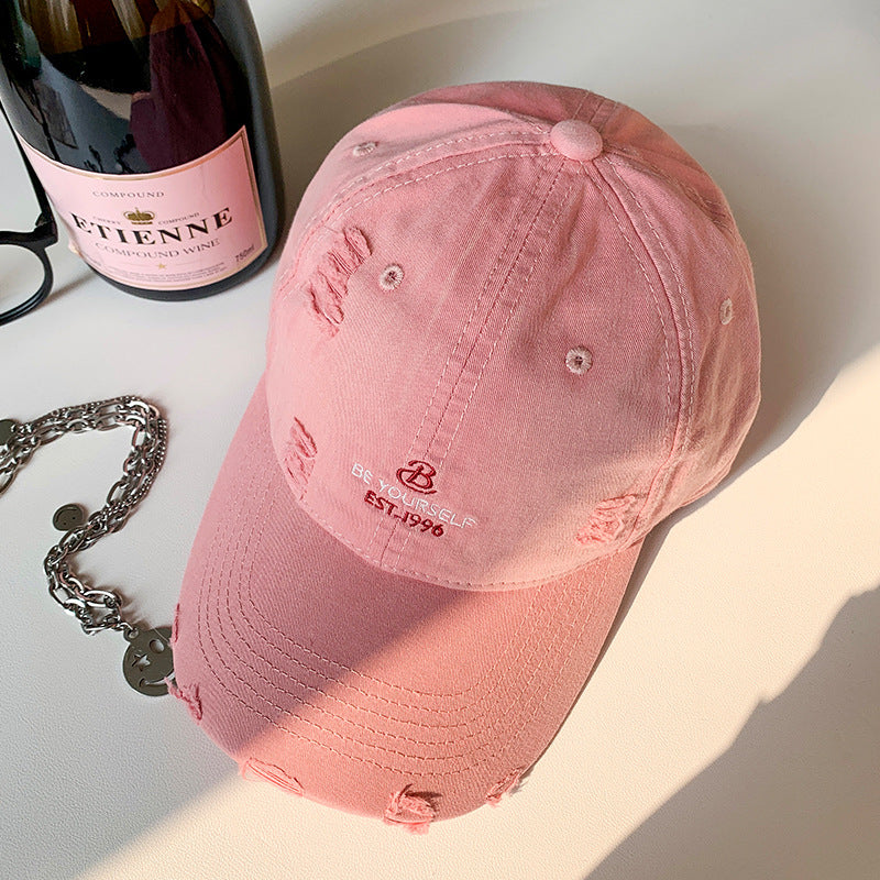 Women's Distressed Casual Baseball Cap Kalsten