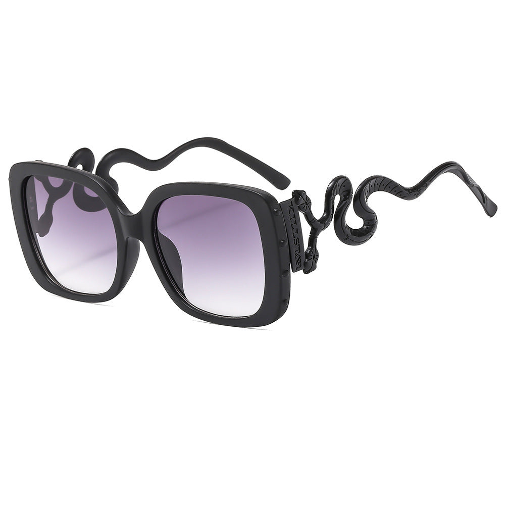 Women's extravagant designer sunglasses with luxurious snake frame Kalsten