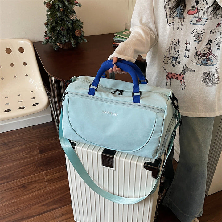 Sporty Duffel Bag With Versatile Compartments Kalsten