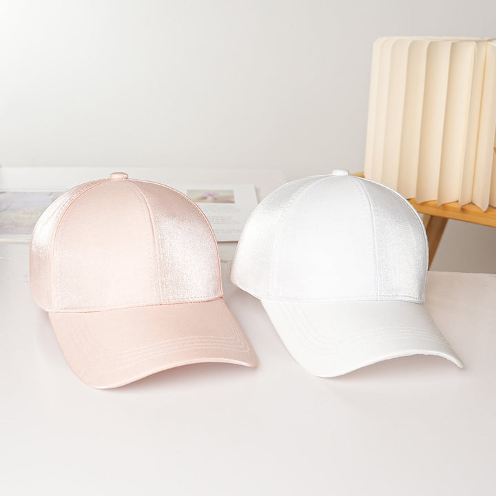Women's Sporty Satin Baseball Cap Kalsten