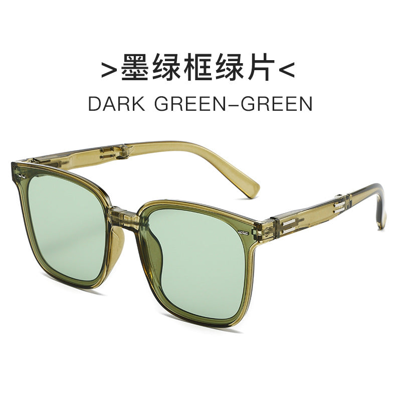 Ladies elegant square sunglasses with stylish tortoiseshell pattern and UV protection Kalsten