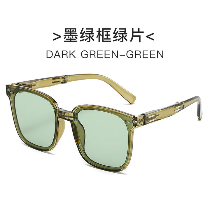 Ladies elegant square sunglasses with stylish tortoiseshell pattern and UV protection Kalsten
