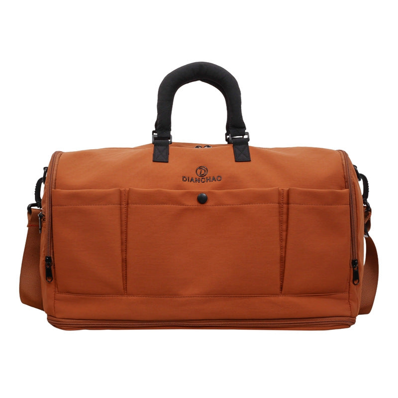Sporty Travel Bag with Multifunctional Features Kalsten
