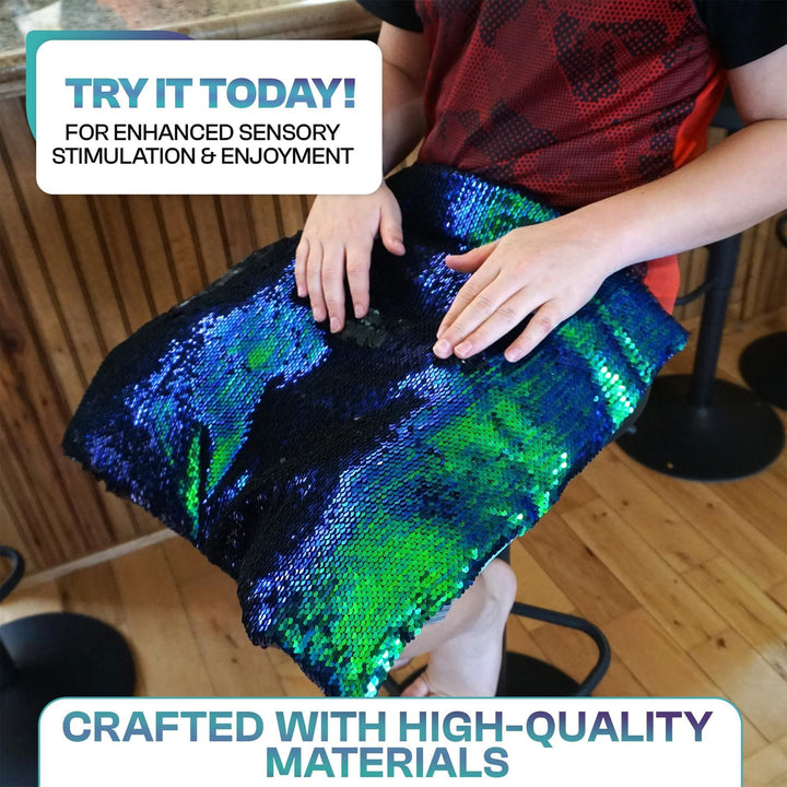 Women's Sparkling Sequin Poncho Kalsten