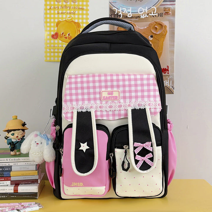 Stylish Multi-Compartment School Backpack