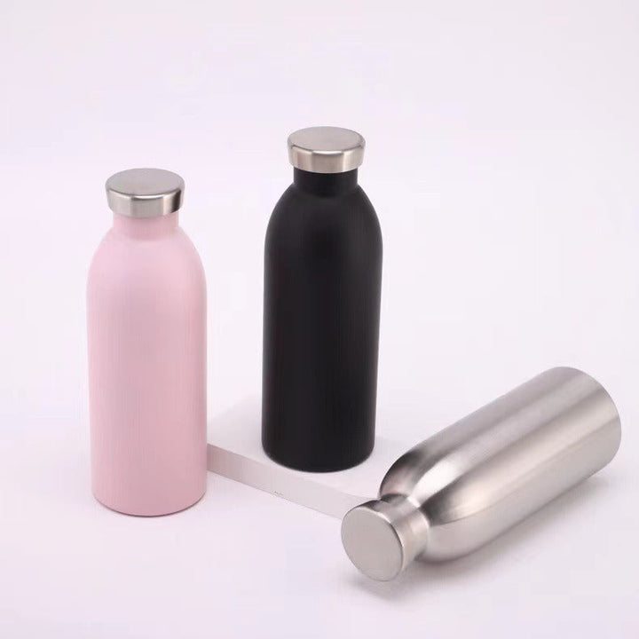Ladies insulated stainless steel drinking bottle with ergonomic design Kalsten