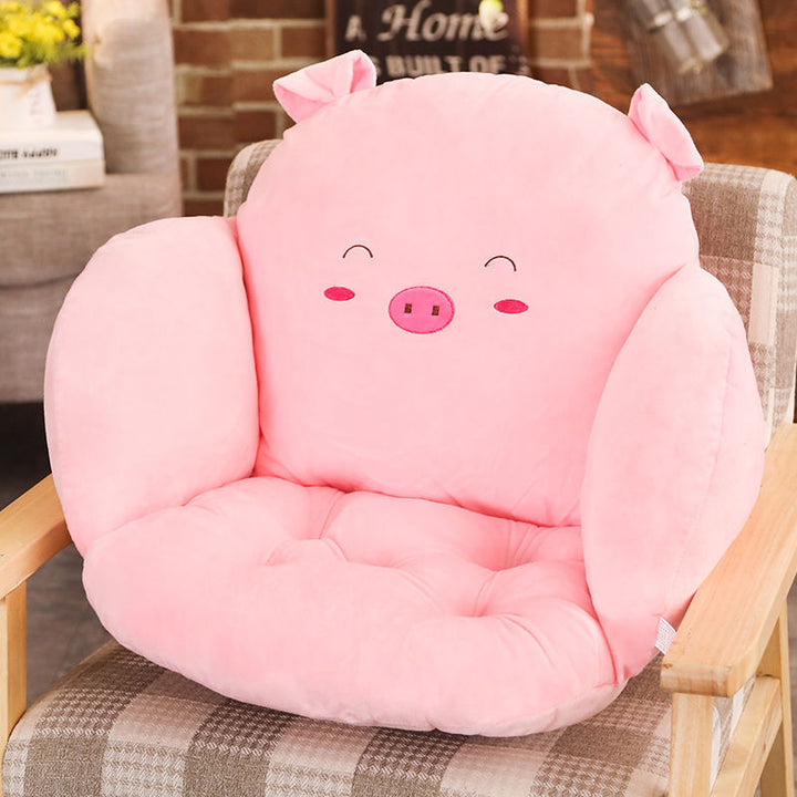 Plush seat cushion with cute bear motif Kalsten