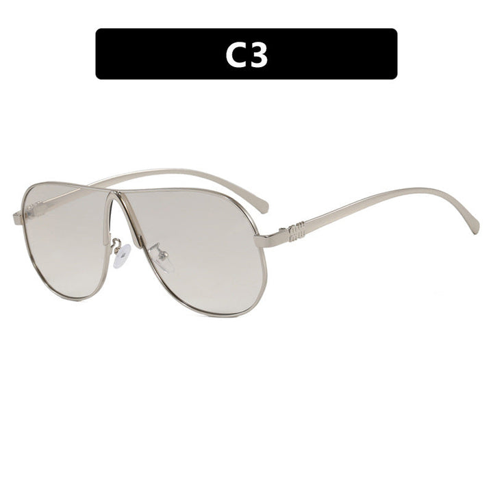 Women oversized sunglasses with modern design Kalsten