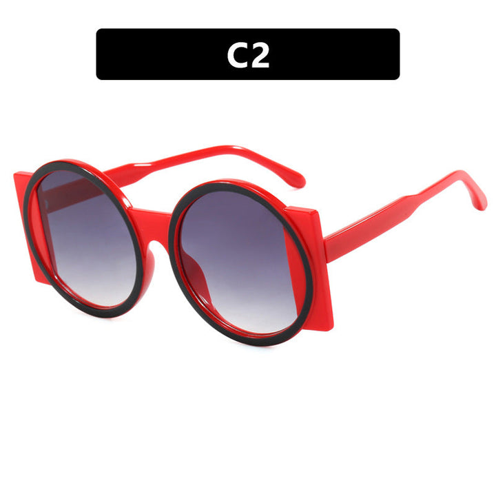 Women's oversized sunglasses with square frame and UV protection Kalsten