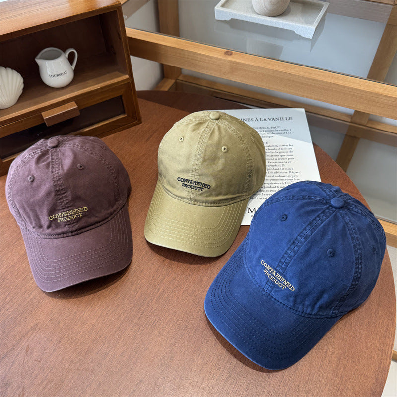 Men's Casual Embroidered Cotton Cap Kalsten