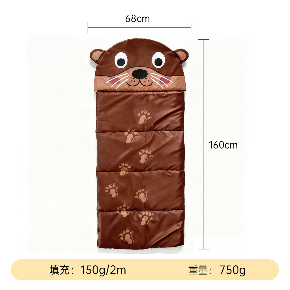 Children's sleeping bag with animal design Kalsten