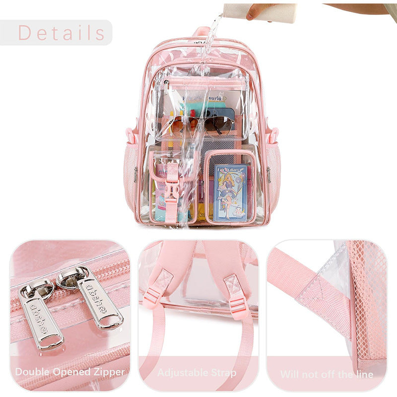 Transparent Multifunctional School Backpack Kalsten