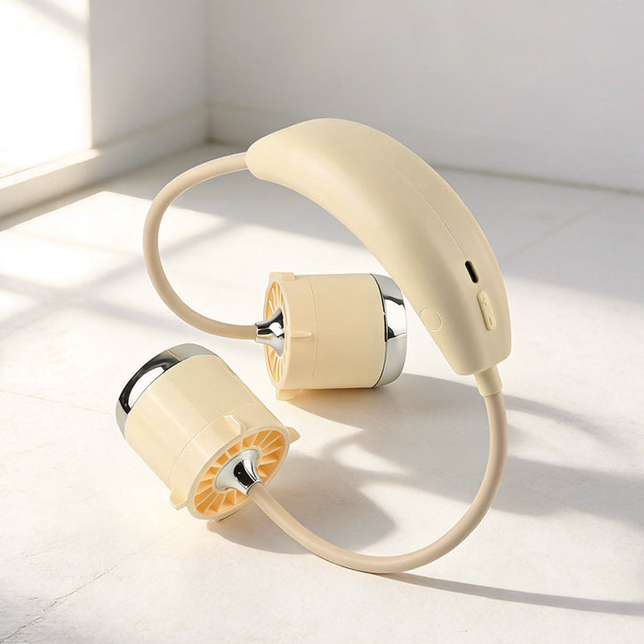 Ladies portable neck fan with flexible design Kalsten