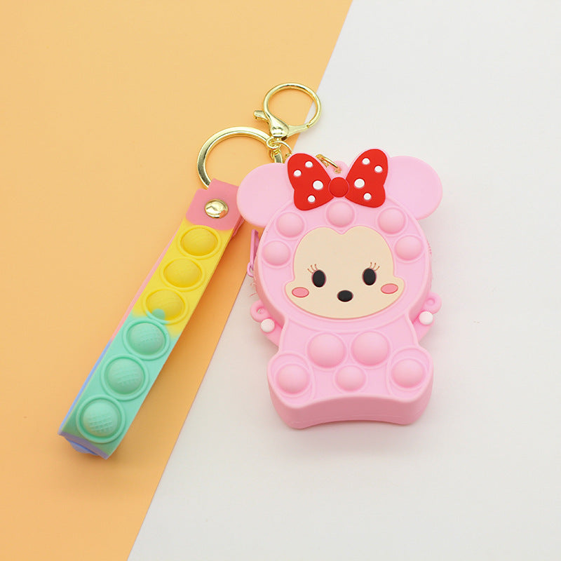 Women's Keychain with Pop It Design Kalsten