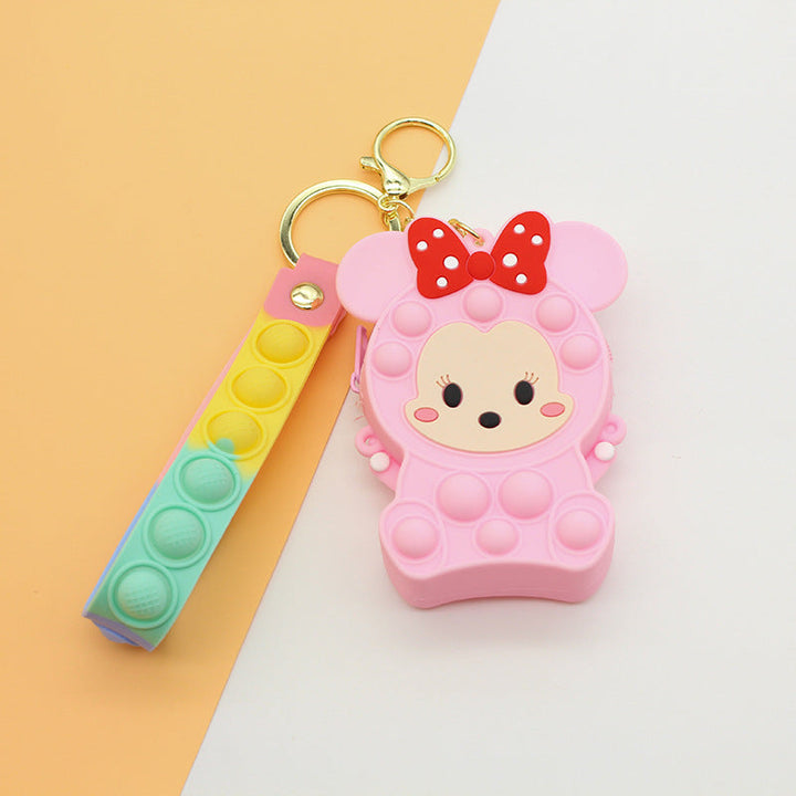 Women's Keychain with Pop It Design Kalsten