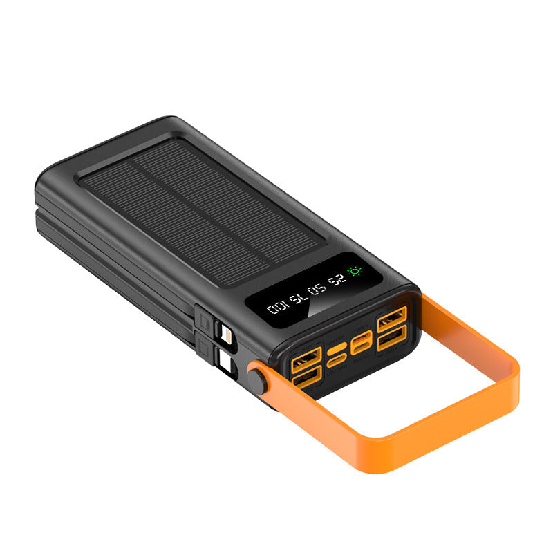 Portable Solar Power Bank with Innovative Hybrid Charging System Kalsten