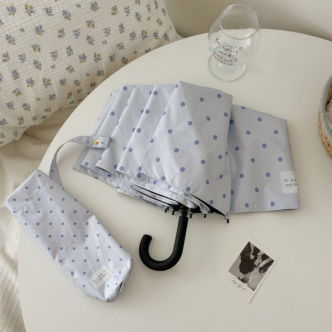 Ladies folding umbrella with sturdy mechanism and stylish design Kalsten