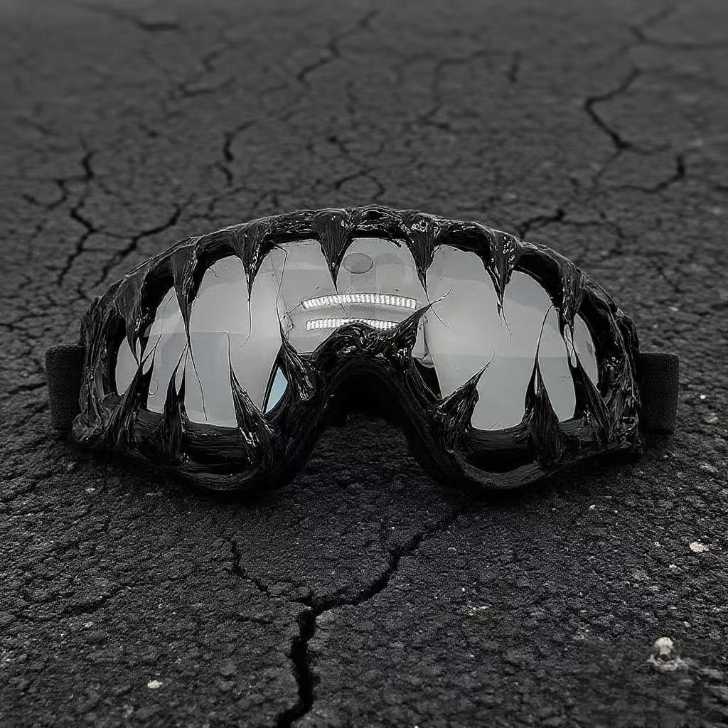 Ladies sporty ski goggles with innovative and aggressive design Kalsten