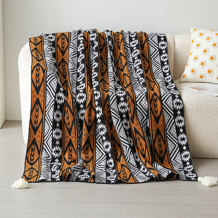 Ladies decorative throw blanket Kalsten