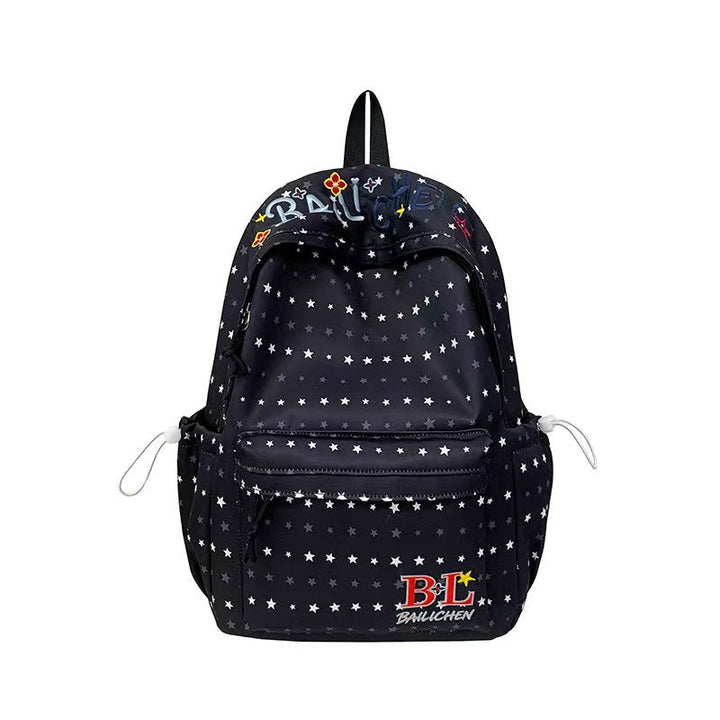 Creative Character Embroidered Backpack Kalsten