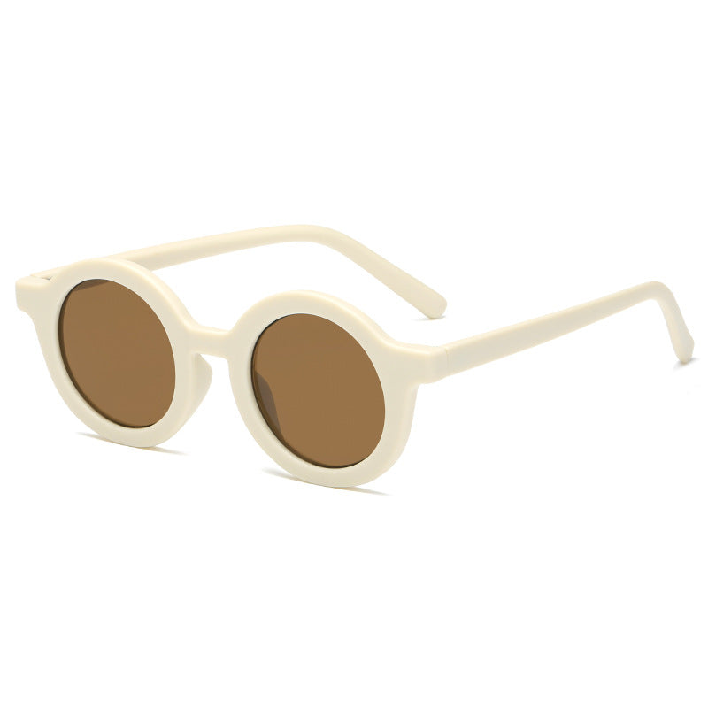 Women's round sunglasses with robust design and UV protection Kalsten
