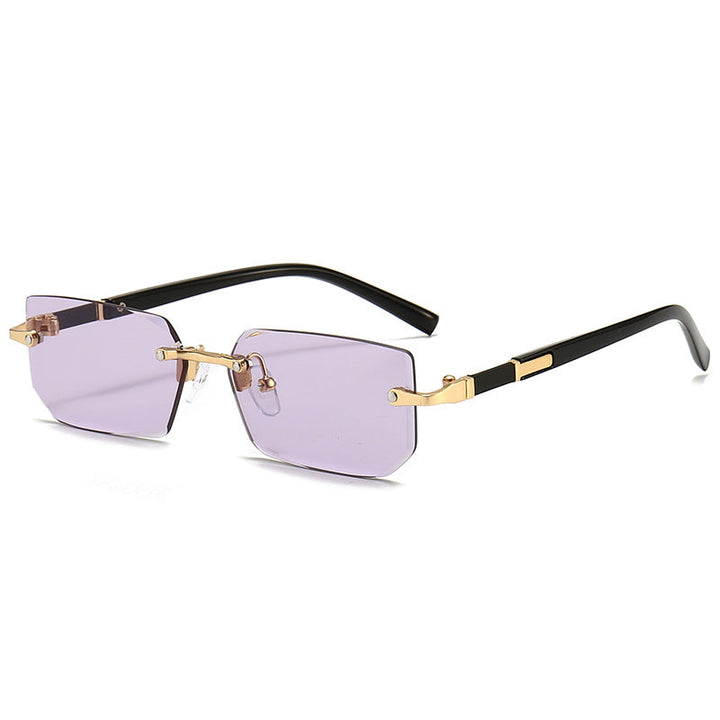 Ladies elegant and fashionable sunglasses with transparent frame Kalsten