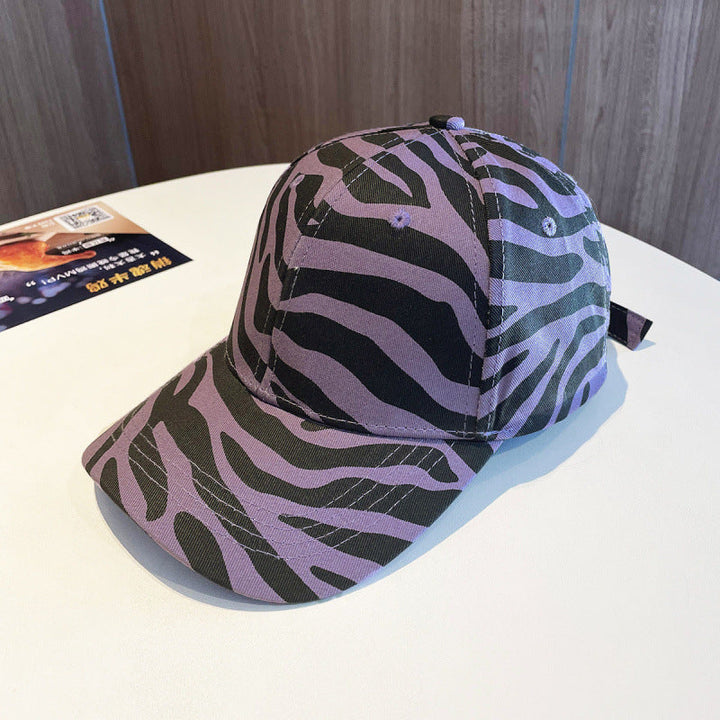Women's Trendy Animal Print Adjustable Baseball Cap Kalsten
