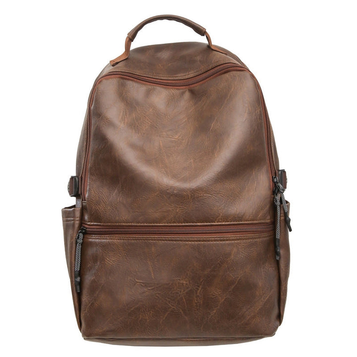 Vintage Leather Travel Backpack Kalsten