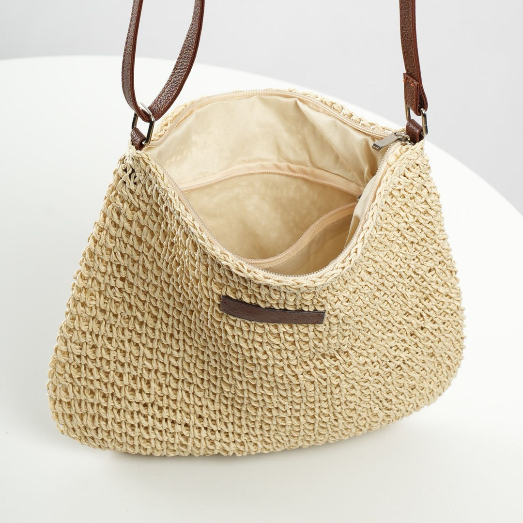 Handcrafted Rattan Crossbody Bag Kalsten