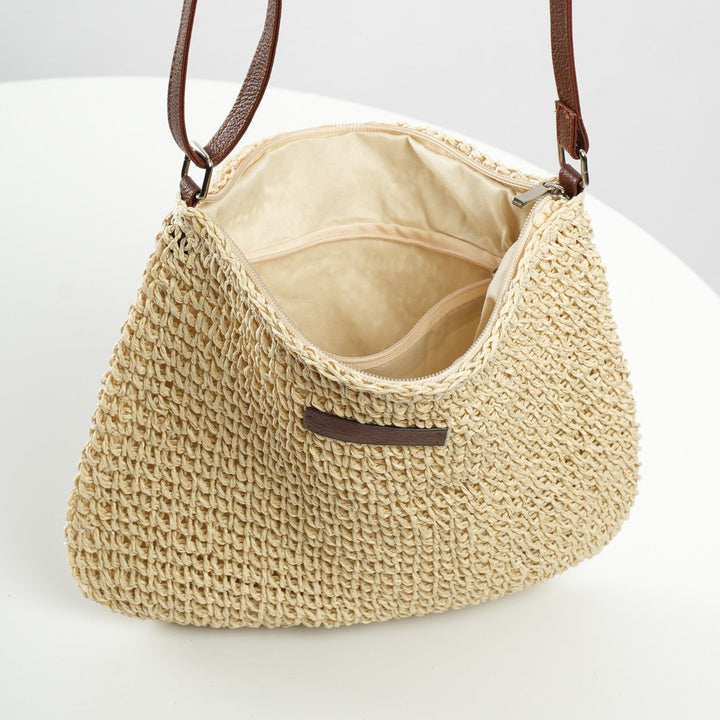 Handcrafted Rattan Crossbody Bag Kalsten