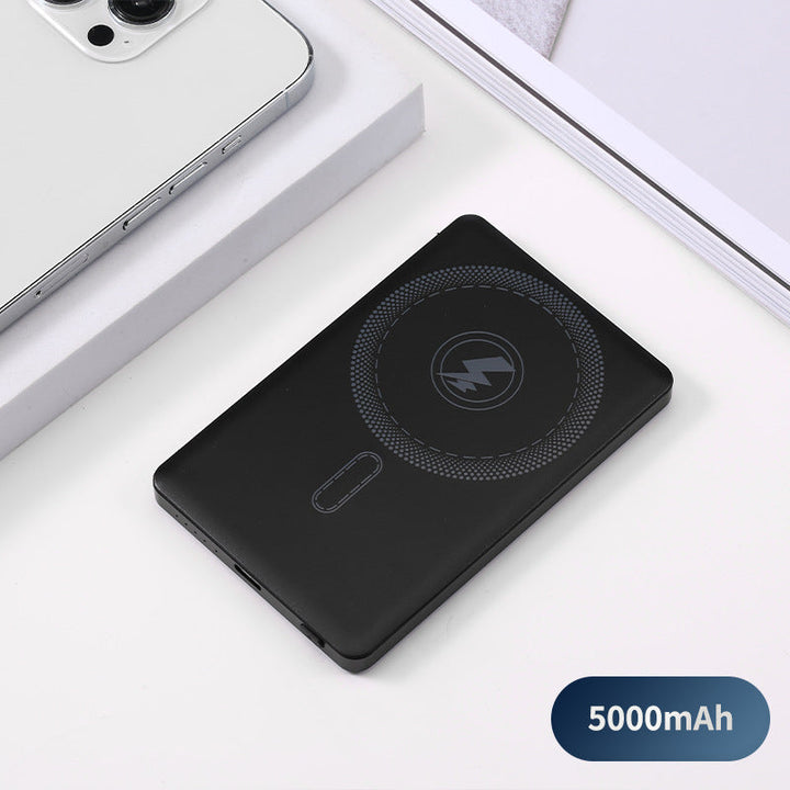 Portable power bank with inductive fast charging technology and 5000 mAh capacity Kalsten