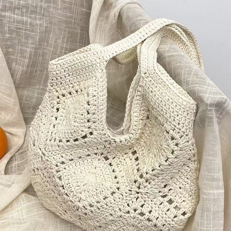 Hand-crocheted tote bag Kalsten