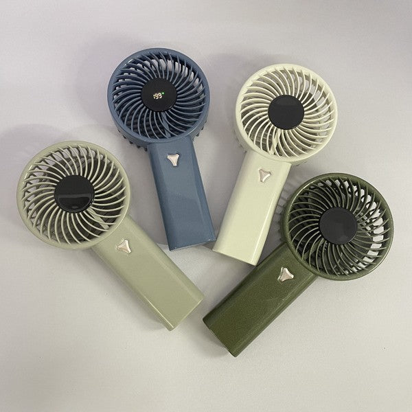 Unisex Portable USB Handheld Fan with Ergonomic Handle Kalsten