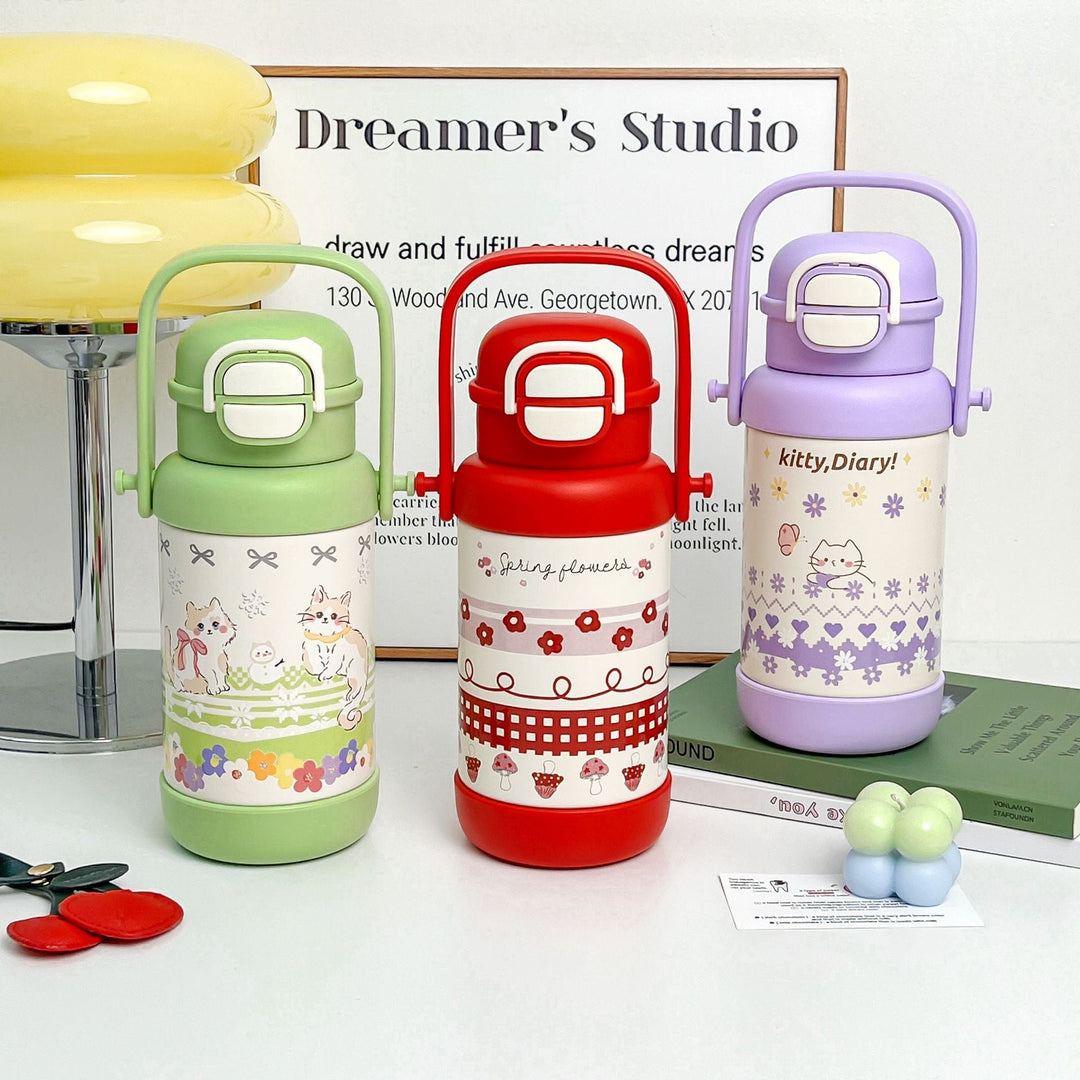 Women's insulated drinking bottle with cute animal design Kalsten